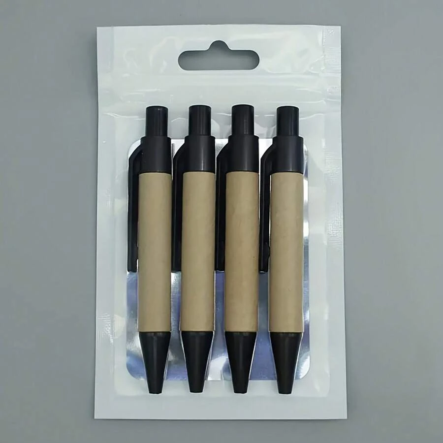 4pcs Mini Ballpoint Pens Retractable Pen Back School School Back To School