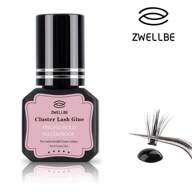 Lash Glue Cluster Eyelash Glue Black Sensitive Lash Glue Fast Drying Waterproof Lash Glue Individual Lash Glue Long Lasting DIY Lash Extension Glue Strong Hold Eyelash Glue For Lash Extensions(8ML)