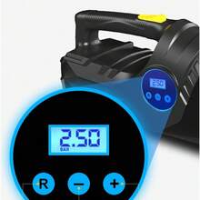 Bốn Trong Một Ô tô/xe hơi Máy hút bụi Ô tô/xe hơi Bơm hơi Pump Có thể mang đi Điện lực Lốp xe Pump Khẩn cấp Đèn Ô tô/xe hơi Quân nhu - Màn hình kỹ thuật số - Xem 3