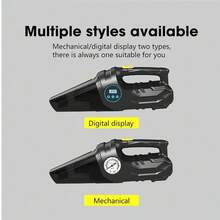 Bốn Trong Một Ô tô/xe hơi Máy hút bụi Ô tô/xe hơi Bơm hơi Pump Có thể mang đi Điện lực Lốp xe Pump Khẩn cấp Đèn Ô tô/xe hơi Quân nhu - Màn hình kỹ thuật số - Xem 7