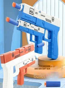 Soft Bullet Toy Gun - Parent-Child Type - Fun Shooting Target Practice - Outdoor Competitive Battle Toy - Multicolor - View 6