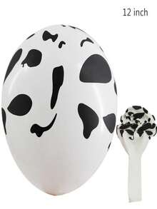 40 吋牛印花數位鋁箔氣球兒童 1 歲生日派對裝飾 - 彩色 - 查看 9