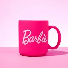 Miniso Taza de cerámica de la Colección Barbie (390 mL) - Rosa Fucsia - Ver 2