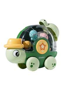 1pc Baby Bath Toy Turtle - Interactive And Educational Toy, Gift For Boys And Girls, Colors Random - Multicolor - View 1