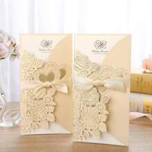 Wedding Invitation Card 2024 New Style Creative High-End Wedding Banquet Invitations - Champagne - View 1