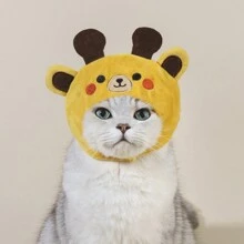 1 Pc Cross Dressing Hat Suitable For Small Cats And Dogs New Year Gift - Grey - View 11