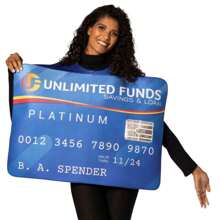 Platinum Credit Card - 藍色 - 查看 1