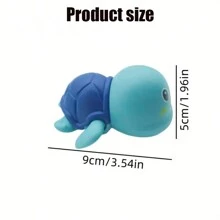 1 Stück Spielzeug Mit Federwerk, Baby Badewanne Spielzeug Schwimmende Schildkröte, Schildkröte Badewanne Spielzeug, Das In Wasser Schwimmen Kann, Badespielzeug Schwimmende Schildkröte, Spaß Spielzeug Für Jungen Und Mädchen Zum Spielen Im Pool (einige Teile Werden Zufällig Gesendet)