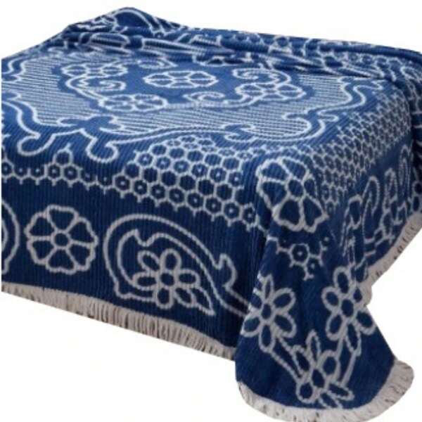 Colcha Chenille Jolitex Casal Com Franja Modelo Clássico Super Macio 2,20x2,40m