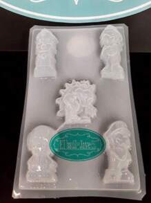 Molde para Gelatina en forma de Personajes de Video juego - Blanco - Ver 1