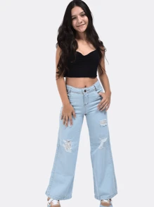 Women Jeans - Rửa nhẹ - Xem 2