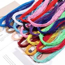 1 cái/gói Đàn hồi Cord Ống xâu dây Với Cốt lõi Và Kết cườm Dây điện , Đối với Vòng tay , Dây chuyền Và DIY Kết cườm - Dây đàn hồi - Xem 3