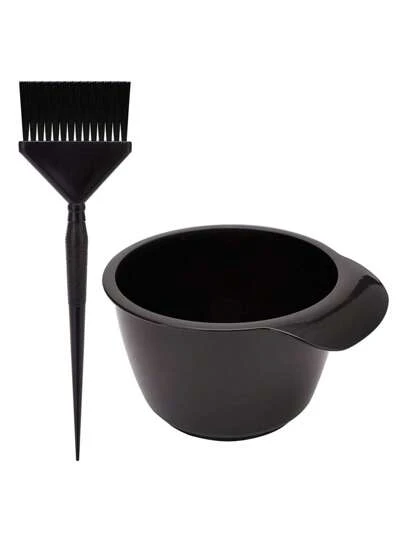 2件套染发刷碗套装，剃须泡沫碗刷套装，适用于沙龙和家庭美发造型，包括：后梳梳、理发师配件、吹风机、头发、理发师、美发工具、美发产品、吹风机、头发、配件、美发产品、美发工具、美发用品、护发、卷发梳、理发师、理发师配件、美发设备、旅行必备、旅行必备、发型、美发、头发、旅行、美发产品、美发工具、美发用品、理发师、理发师配件、理发店、美发设备