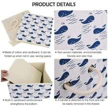 Storage And Organizer Bins - 白色 - 查看 2