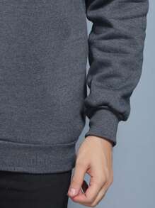 Men Sweatshirts - Gris Oscuro - Ver 4