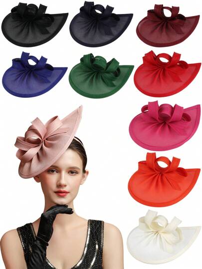 Elegant Fascinators Hat For Women Tea Party Headband Wedding Vintage Kentucky Derby Fascinators For Women Halloween