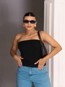 Blusa Tomara que Caia Clássico Moda Verão