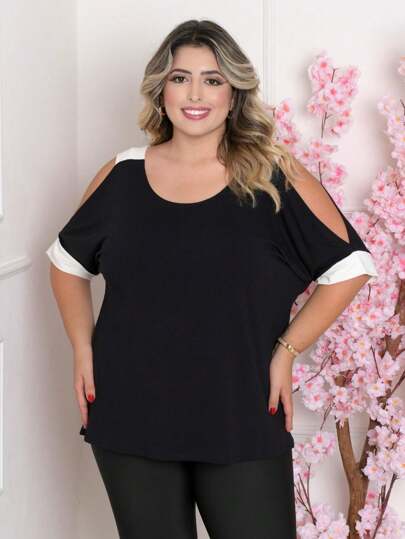 Blusa Feminina Plus Size Blusinha Ciganinha Soltinha Bata Verão G Ao G5 Charmosa