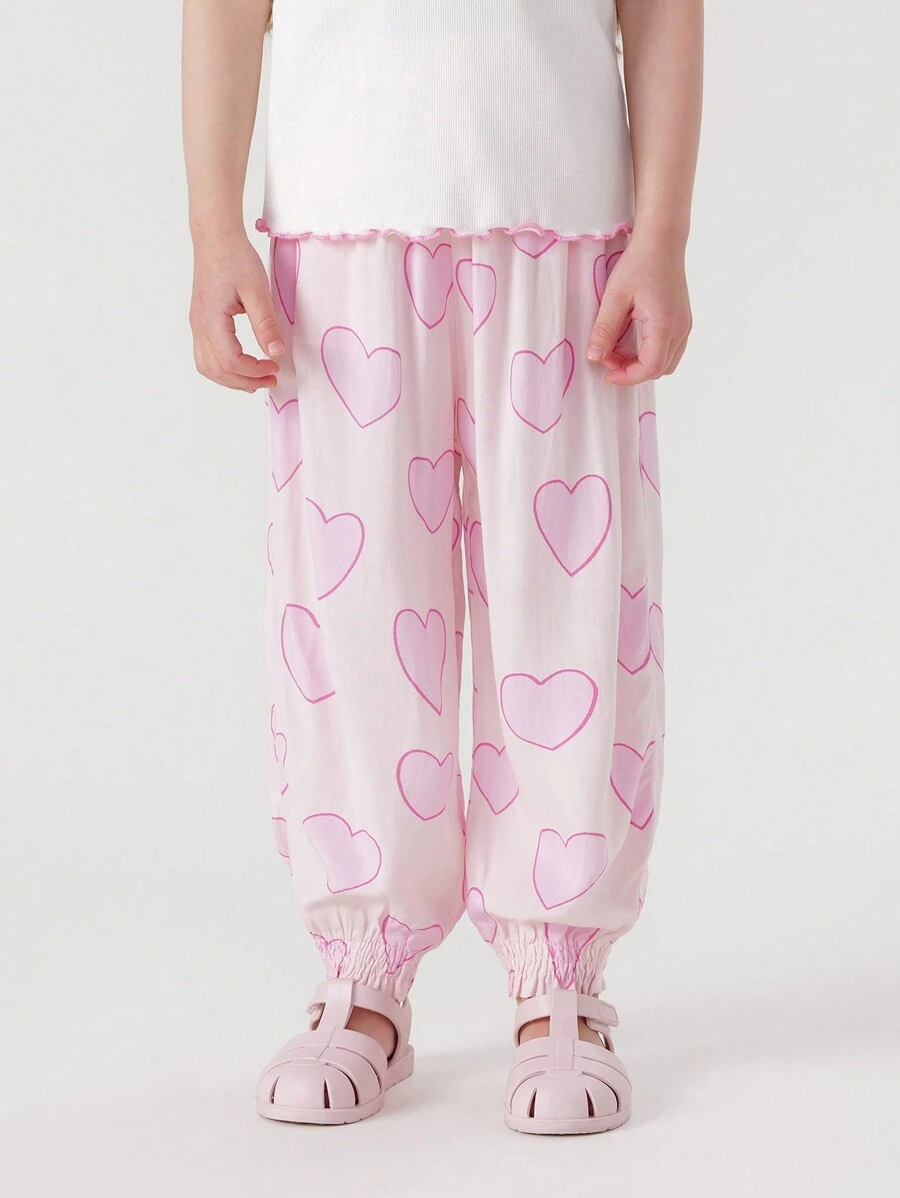 Quần con gái lớn Tim Giải trí - Hồng - Xem 1