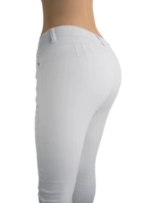 Pantalón Blanco Stretch para mujer