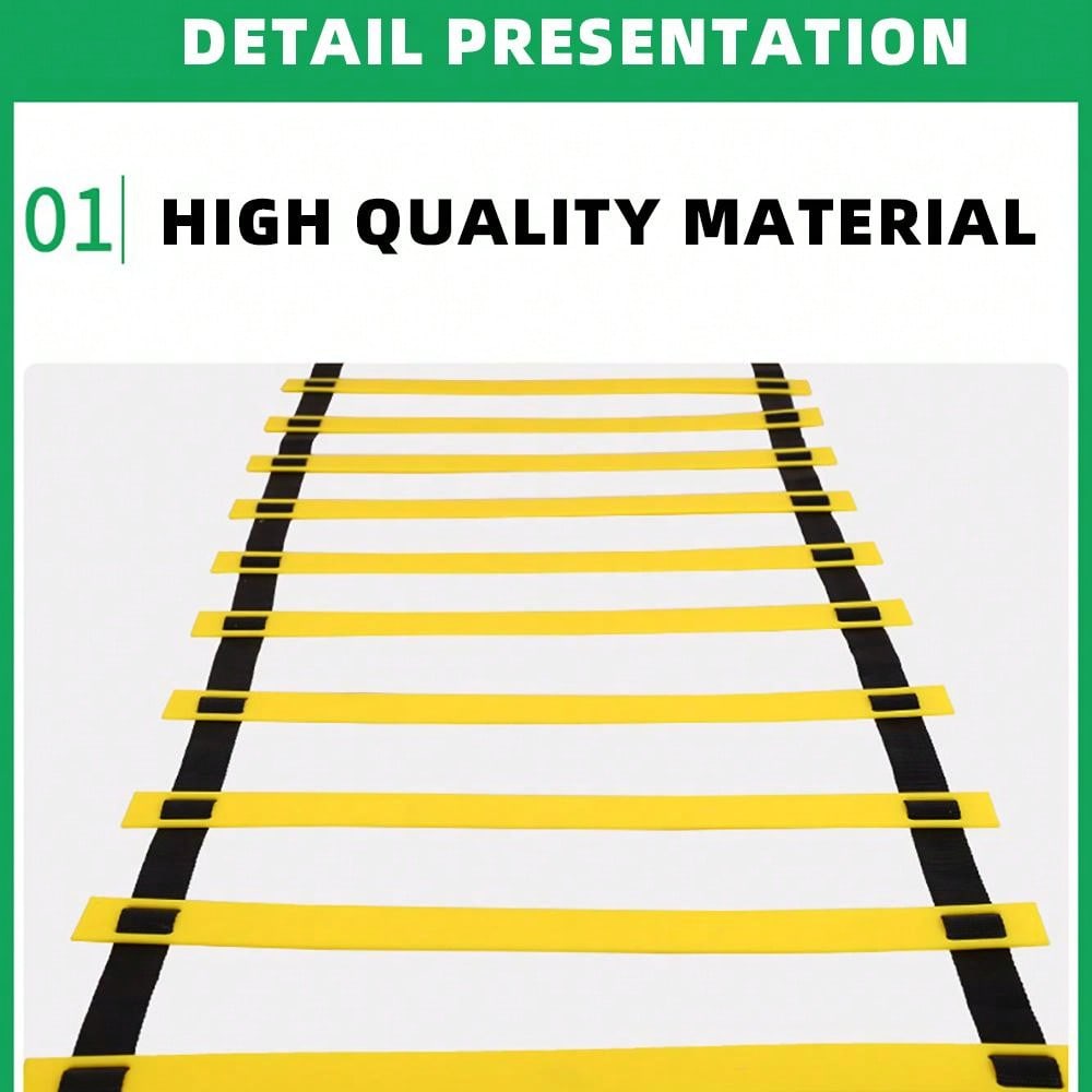 Agility Ladder For Speed Coordination Footwork Training In Football