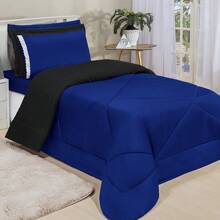 Quilts - Hoàng gia / Đen - Xem 1