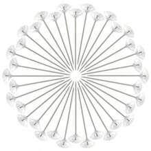 100pcs/50pcs Crystal Floral Pins, Wedding Bouquets And Bridal Hair Accessories -Elegant Corsage And Boutonniere Pins, DIY Crafts And Sewing, Valentine's Day Floral Pins, Wedding Bouquet Shaping Needles, Valentine's Day Bouquet Diamond Shaping Needles, Flower Shop Bouquet Making Decorative Diamond Needles