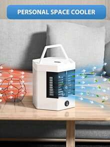 Arctic Air Ontel - Enfriador de aire ultra evaporativo, potente enfriador de espacio personal de 3 velocidades, ligero y portátil con tecnología Hydro-Chill para recámara, oficina - Multicolor - Ver 5