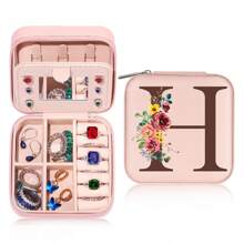 Món quà Đối với phụ nữ Cô gái tuổi teen , Nhỏ bé Đồ trang sức Loại vỏ Tổ chức đồ trang sức Hộp đồ trang sức Quà sinh nhật NỮ Mẹ Bạn Nữ Chị Phù dâu Cô ấy Cô gái Món quà , Những điều cần thiết khi đi du lịch - Hồng - Xem 15