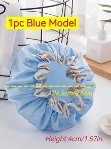 1 Mũ Tắm EVA 2 Lớp Dày Mũ Tắm Chống Thấm Nước Cho Phòng Tắm - Rượu sâm banh - Xem 3