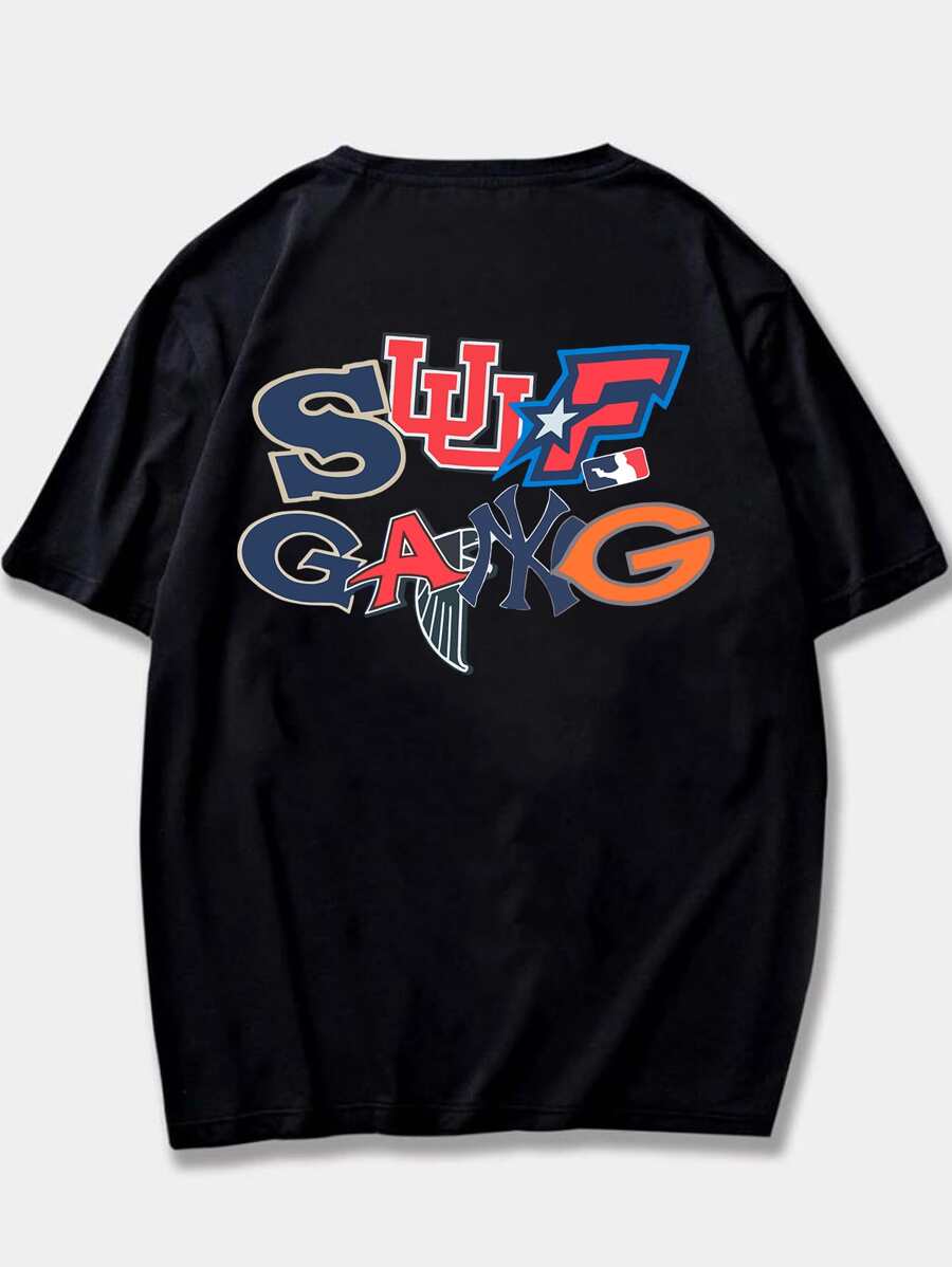 Men T-Shirts - Black - View 1