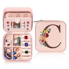 Món quà Đối với phụ nữ Cô gái tuổi teen , Nhỏ bé Đồ trang sức Loại vỏ Tổ chức đồ trang sức Hộp đồ trang sức Quà sinh nhật NỮ Mẹ Bạn Nữ Chị Phù dâu Cô ấy Cô gái Món quà , Những điều cần thiết khi đi du lịch - Hồng - Xem 20