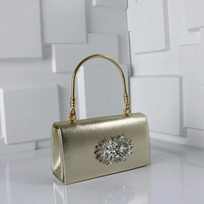 Elegant Fashion Clutch Bag For Women,Crossbody/Handbag Style,Princess Style,Tready Bride BagTready Bride Bag, Perfect For Party,Wedding, Prom,Dinner/Banquet, Matching With Wedding Dress, Formal Dresses, Prom Dress, Birthday Dress, Party Dress