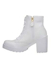 Women Ankle Boots & Booties - White - View 4