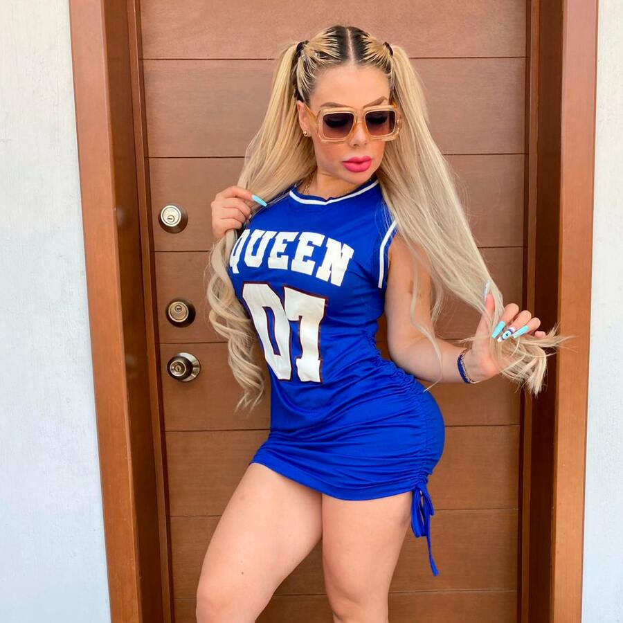 QUEEN DRESS - Blue - View 1