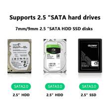 SATA To USB 3.0 USB-C Adapter Cable Up To 6 Gbps For 2.5 Inch External HDD SSD Hard Drive SATA 3 22PIN USB 2.0 To Sata III Cord SATA To USB