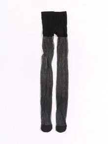 1pair 20d Ultra-Sheer Pantyhose Tights For Women, Suitable For Daily Wear In Spring And Summer (20-30℃) - Black - View 5