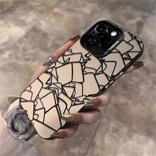 1 Miếng Niềm vui In Mờ Không trượt Chống giọt bắn Ốp lưng & bao da điện thoại Tương thích với iPhone - đen[0] - Xem 1