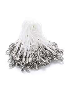 Gói 10 dây phụ kiện trang sức tự làm có móc khóa cho điện thoại di động, trang trí búp bê, v.v. - chuỗi điện thoại di động - Xem 16