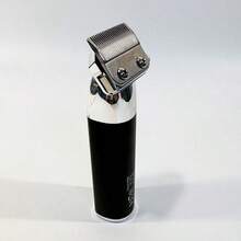 Kemei品牌KM-253男士電動剪髮器，可充電式理髮器，專業理髮店或家居使用雕刻修剪髮型快速充電父親節生日禮物 - 黑與白 - 查看 12