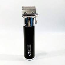 Kemei品牌KM-253男士電動剪髮器，可充電式理髮器，專業理髮店或家居使用雕刻修剪髮型快速充電父親節生日禮物 - 黑與白 - 查看 8