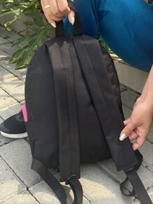 Women Functional Backpacks - 黑色 - 查看 5