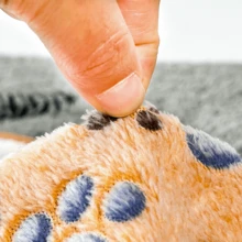 1 Miếng Chăn thú cưng Với In nét mỏng Mẫu & Nhiều màu Edging , Flannel Gầy Chăn bông Giường cho chó Tấm lót Đối với Mèo & Chó - Cà phê nâu - Xem 3