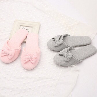 Women's Indoor Soft-Sole Anti-Slip Comfortable Floor Slippers, Suitable For Pregnant Women And Postpartum Period Valentines