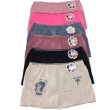 Paquete 6 pzs BOXER DAMA MELISSA SHOP - Multicolor - Ver 4