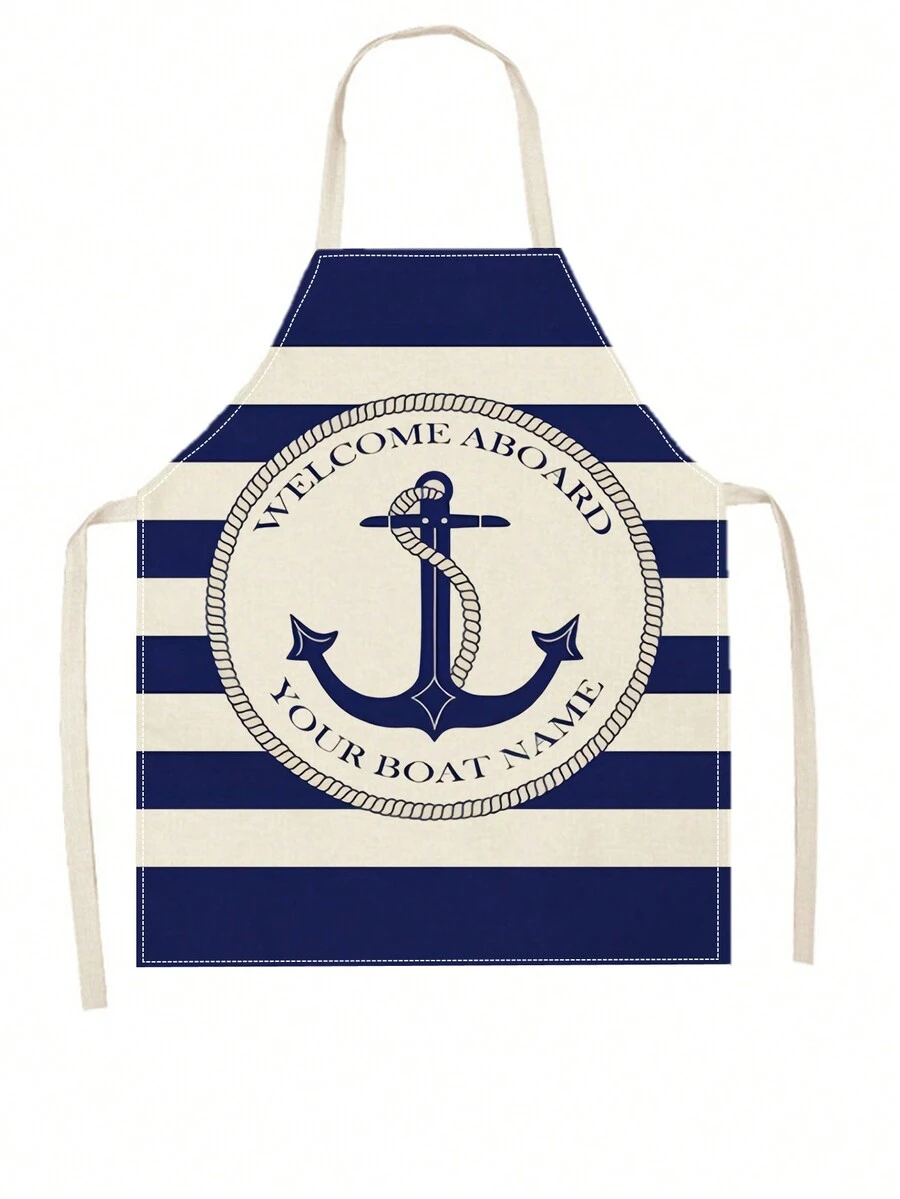 1 Miếng Mô hình neo Tạp dề Đối với Nhà  Nấu ăn trong bếp Sử dụng - Đen và trắng - Xem 1