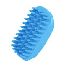 1 Miếng Chó Bàn chải massage Đối với Loại bỏ Nổi Tóc , Thú cưng Tắm rửa Chải Chế tạo Của TPE Chất liệu , Mềm mại & Có hiệu quả Dụng cụ vệ sinh Đối với Dụng cụ chải chuốt - Màu xanh lam - Xem 5