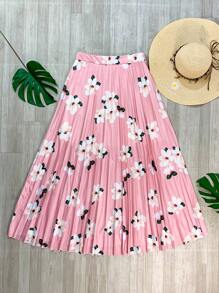 Women Skirts - Pink - View 1