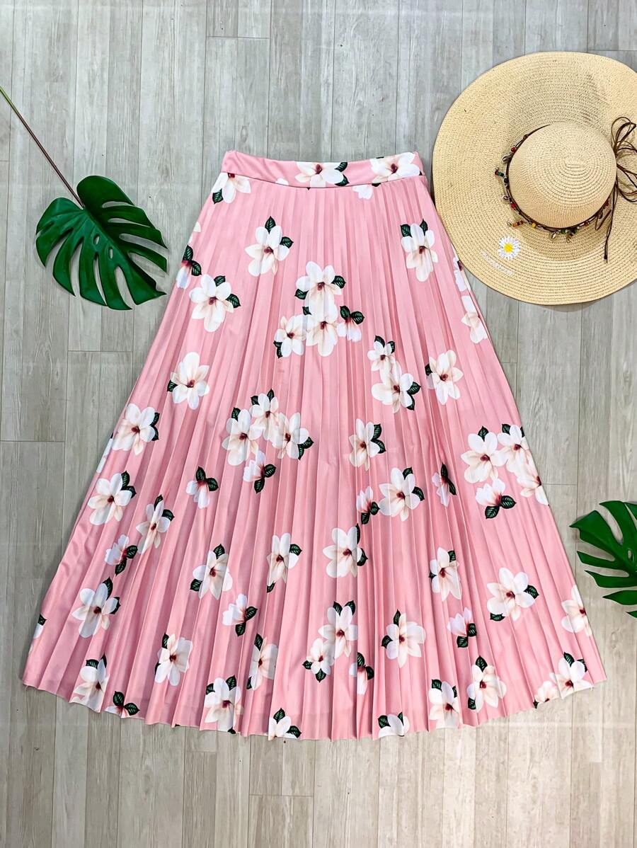 Women Skirts - Pink - View 1