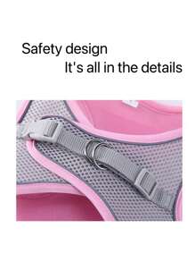 1 件可調式狗皮帶和背帶背心式胸帶背帶適合中小型犬,如柯基犬、法國鬥牛犬、柴犬等。